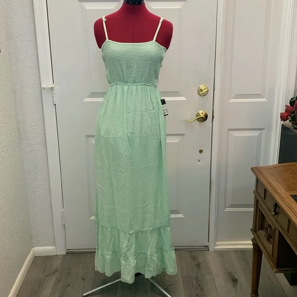 Justify Dresses | Justify Sz Med Mint Green Maxi Side Cut Out Dress | Color: Green | Size: M | Azcjas's Closet